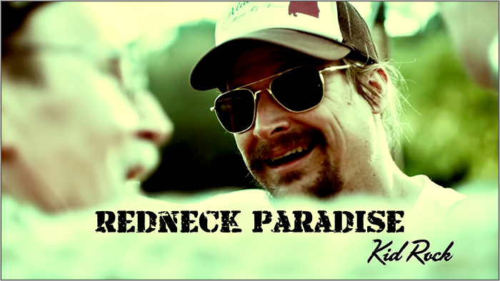 Kid Rock ft. Hank Williams Jr. Redneck Paradise (2012) (700x394, 312Kb)