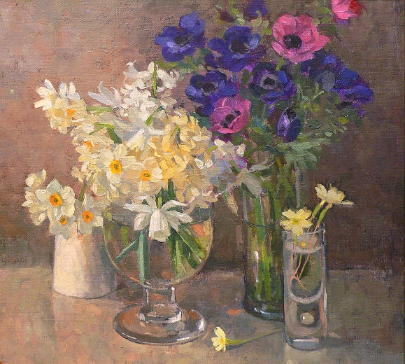 A Collection of Spring Flowers (579x520, 434Kb)