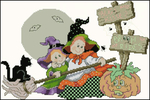 SC Book 261_Stitch or treat_Bugs and Kisses (700x468, 311Kb)