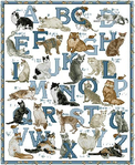  The Cat Alphabet (412x503, 336Kb)