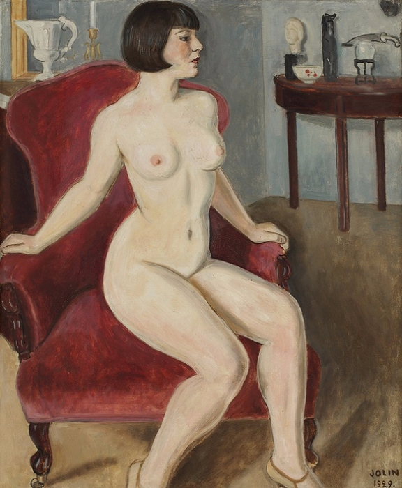     (Model in a Red Armchair). 1929 (576x700, 399Kb)