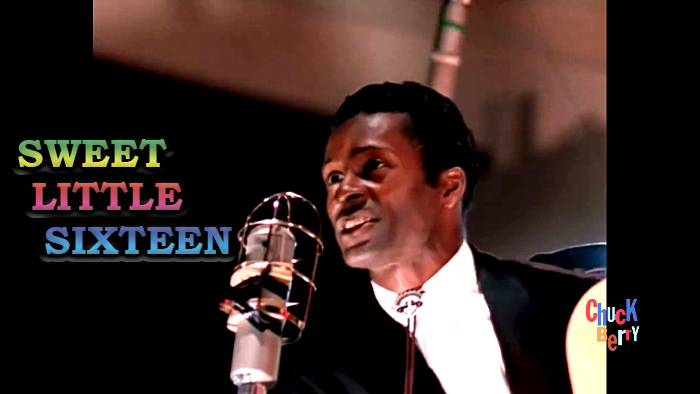 Chuck Berry Sweet Little Sixteen (1958) (700x394, 108Kb)