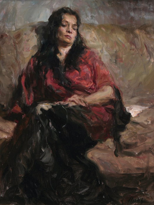 Ron Hicks 1965  - American Impressionist painter - Tutt'Art@ (3) (525x700, 407Kb)