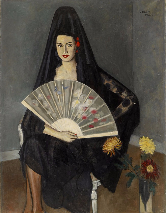    (In Spanish costume). 1937 (546x700, 354Kb)