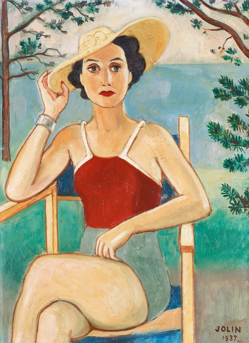    (Clo in a bathing suit). 1937 (508x700, 452Kb)