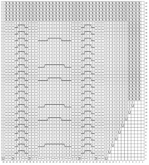 tamica.ru - Схема вязания 43x48 (1) (630x700, 154Kb)