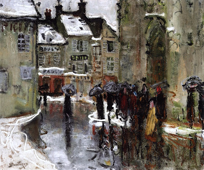 +     (Leaving Mass at Dreux) (677x564, 599Kb)