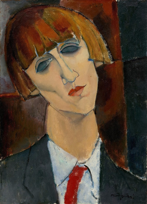 Amedeo Modigliani Madame Kisling, 1917 (503x700, 379Kb)