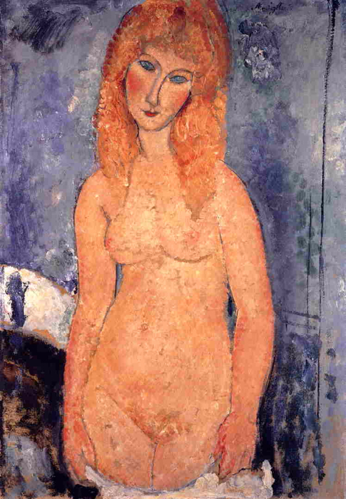 +Blonde Nude 1917 (485x700, 379Kb)