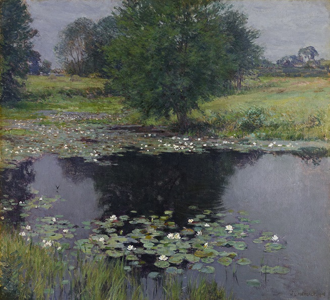 Pond Lilies, 1905 (654x595, 223Kb)