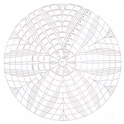 Повойник головной крючком схемы и описание