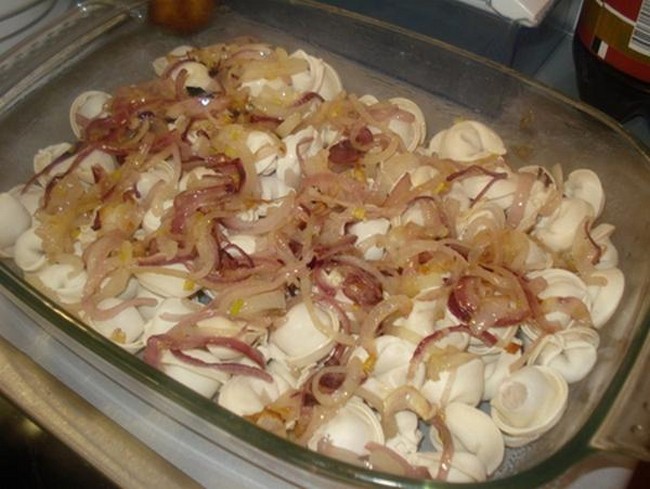 Пельмени в духовке рецепт с фото пошагово