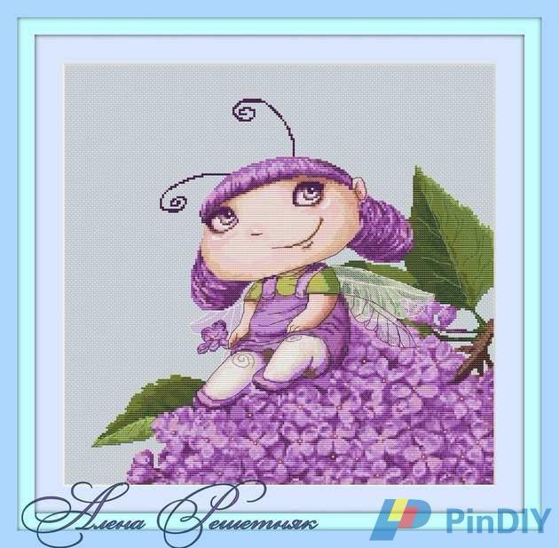 Alena Reshetnyak - Lilac Feechka (630x617, 268Kb)