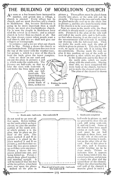 Paper-Model-Church-#2-Black-and-White-96px-Plush-Possum-Studio (449x700, 213Kb)