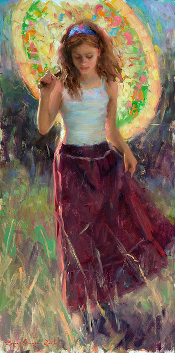 Bryce Liston In Autumns Light (347x700, 131Kb)