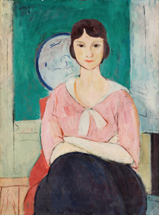     (Model in a pink blouse). 1919 (518x700, 439Kb)