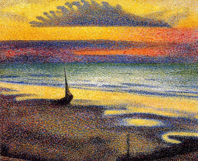 +    (The Beach at Heist). 1891-1892 (656x534, 801Kb)