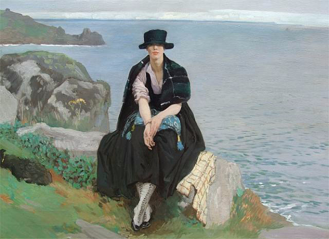 Lamorna Cove, Laura Knight (640x466, 198Kb)