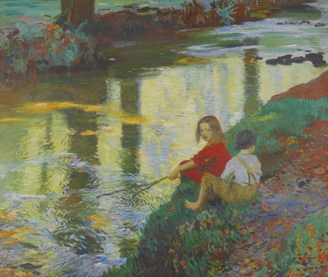 The Young Anglers (656x554, 474Kb)