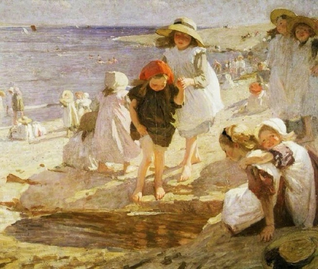 + The Beach 1908 (653x551, 374Kb)