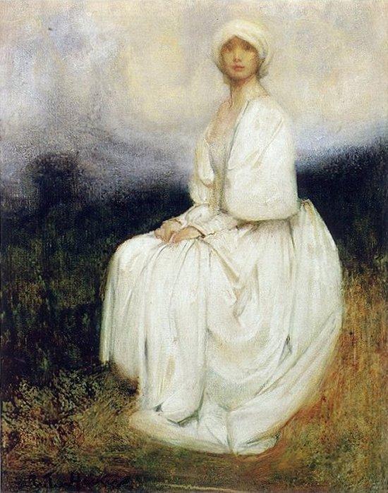  Arthur Hacker - The Girl in White (550x700, 84Kb)