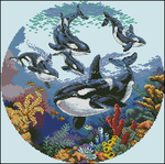  Dimensions 35047 - Circle of Whales (510x507, 440Kb)