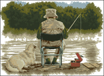  Dimensions 35136 - Fishing Buddies () (700x514, 550Kb)