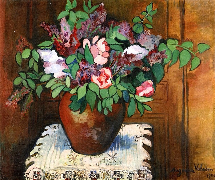 Vase of Flowers. 1921 (700x585, 578Kb)