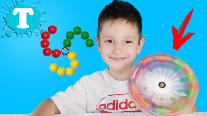         Giant Candy Fidget Spinner Chupa chups and Bubble gum spinners (700x393, 75Kb)