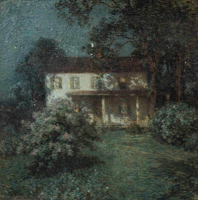 Garden of Dreams 1908 (689x700, 596Kb)