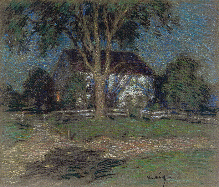 Moonlight, 1906 (700x598, 730Kb)
