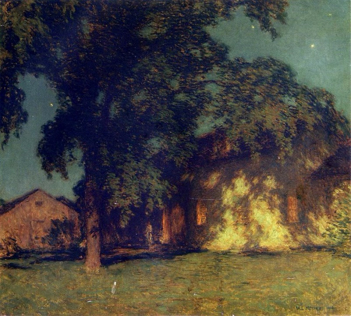 Summer Night (No. 2), 1914 (700x630, 538Kb)