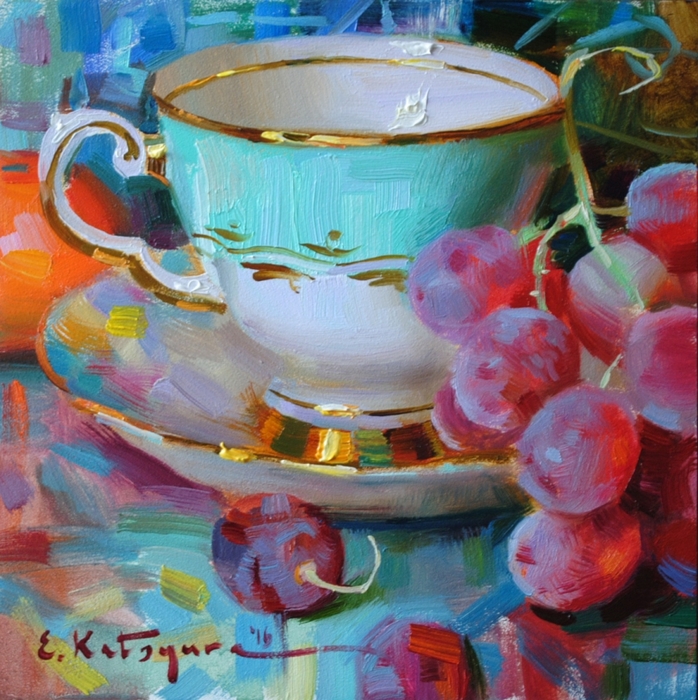 5229398_Teacup_and_Red_Grapes (698x700, 396Kb)