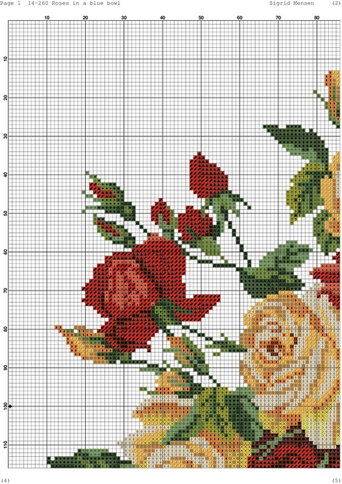 Roses in a blue bowl-001 (494x700, 394Kb)