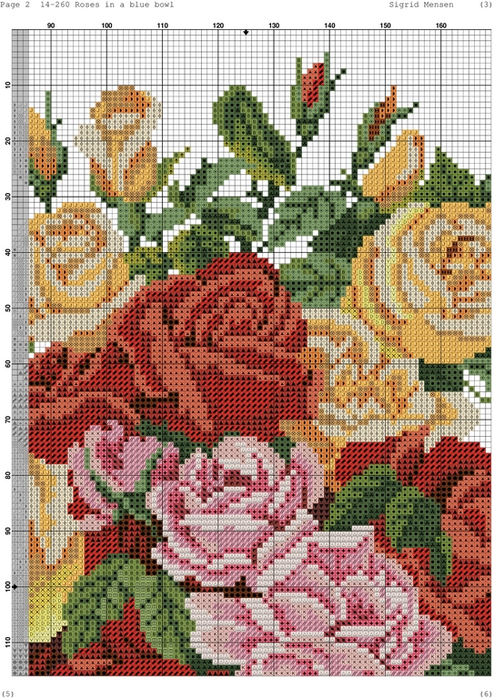 Roses in a blue bowl-002 (494x700, 529Kb)