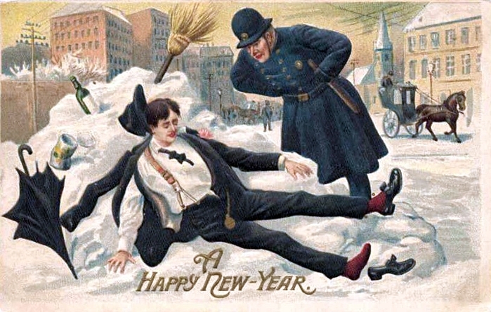 PostcardAHappyNewYear1912 (700x445, 268Kb)