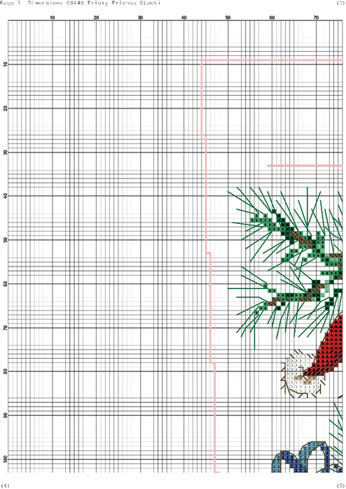 Dimensions 08440 Frisky Friends Stocki-001 (494x700, 246Kb)