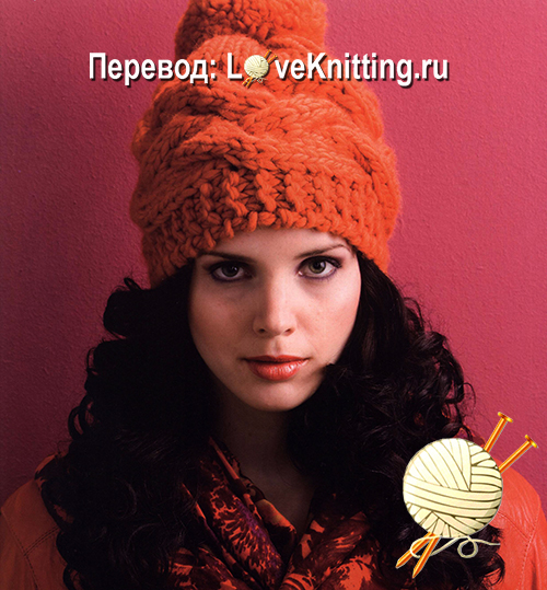 129 Шапка крупной вязкой МТ2 (500x539, 274Kb)