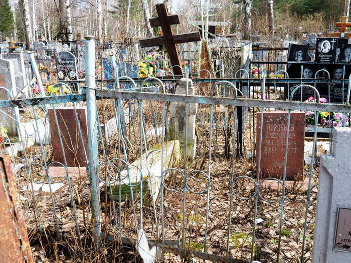 Навещал кладбище. Кладбище на Николе Судогодский район.