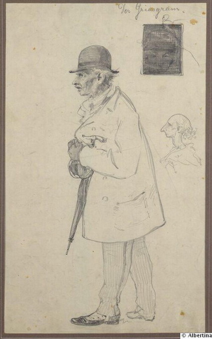 1880-1900 Der Griesgram, ein Kaffehausgast (425x680, 80Kb)
