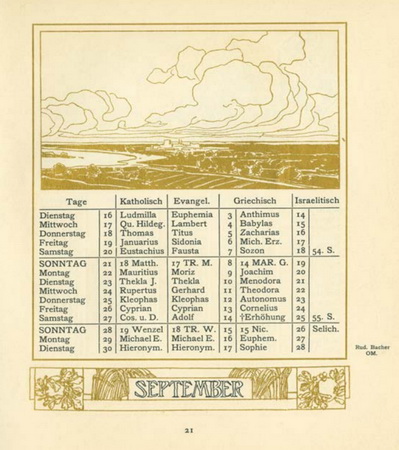 1902 Ver Sacrum Календарь, стр. 21 (399x450, 78Kb)