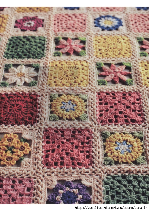 Flower Motif of Crochet 16_2 (494x700, 372Kb)