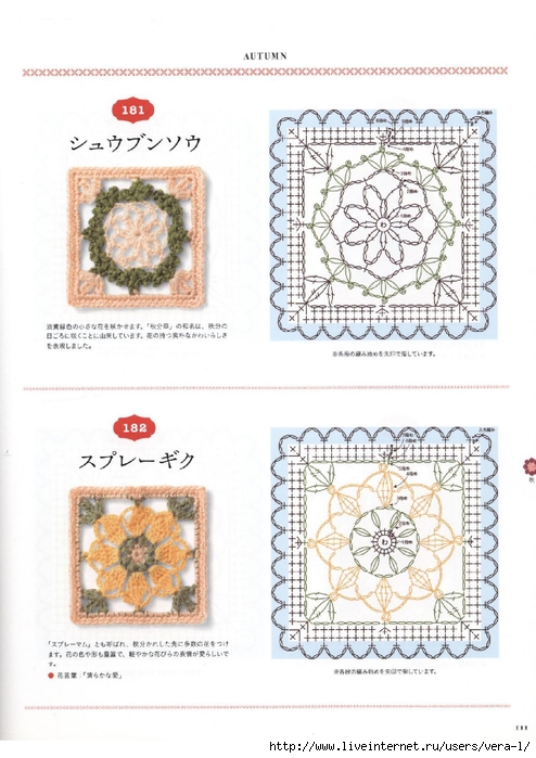 Flower Motif of Crochet 16_113 (494x700, 235Kb)