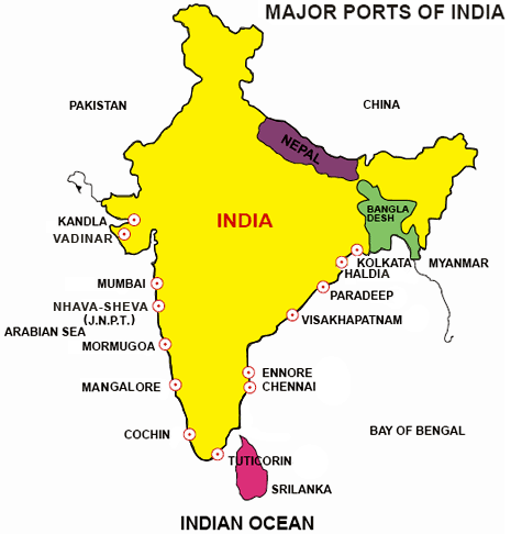 Major Ports of India (475x486, 26Kb)