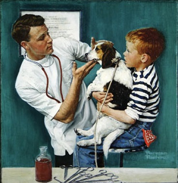 rockwellblog_the_veterinarian_311x320 (368x379, 59Kb)