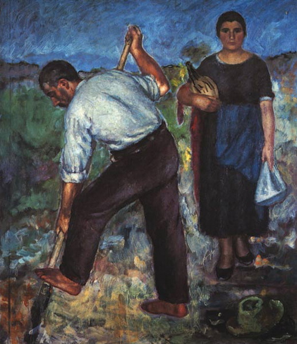 1928 Farmers. , . 161 x 138 cm   (604x700, 135Kb)