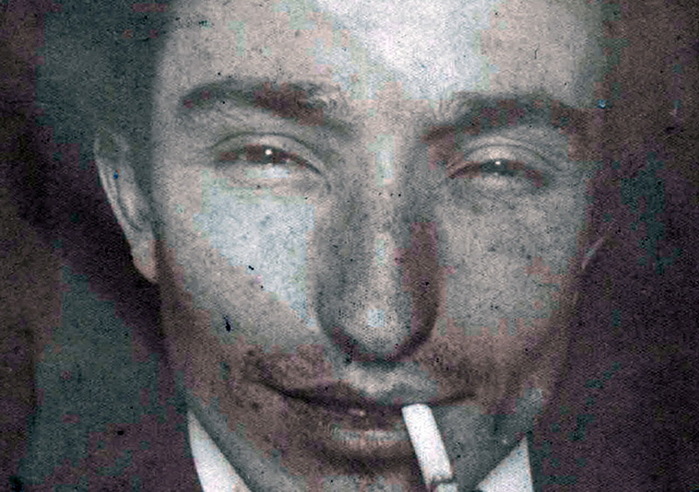  Self-portrait with cigarette, 1915, Fortunato Depero (700x492, 132Kb)