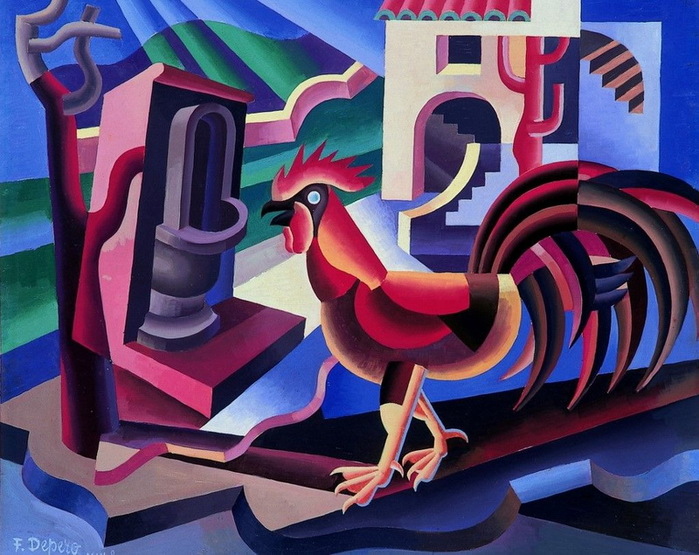 1935 Il gallo - Rovereto, Museo Civico (700x555, 148Kb)