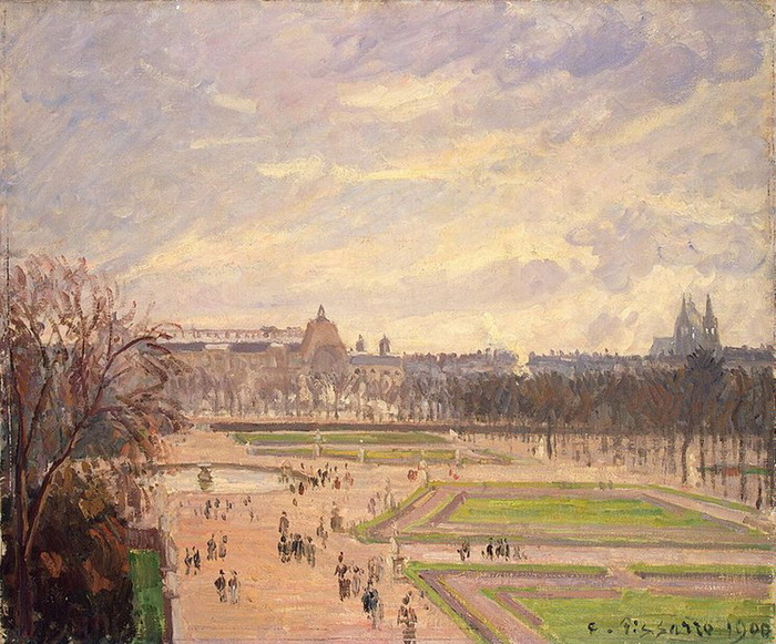 1900 Tuileries Gardens (с.167) (700x581, 176Kb)