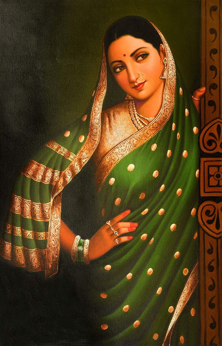 Anup Gomay - Indian artist - Catherine La Rose  (20) (449x700, 389Kb)